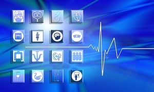 Grafik Gesundheitswerte und Herzschlag Grafik Gesundheitswerte und Herzschlag