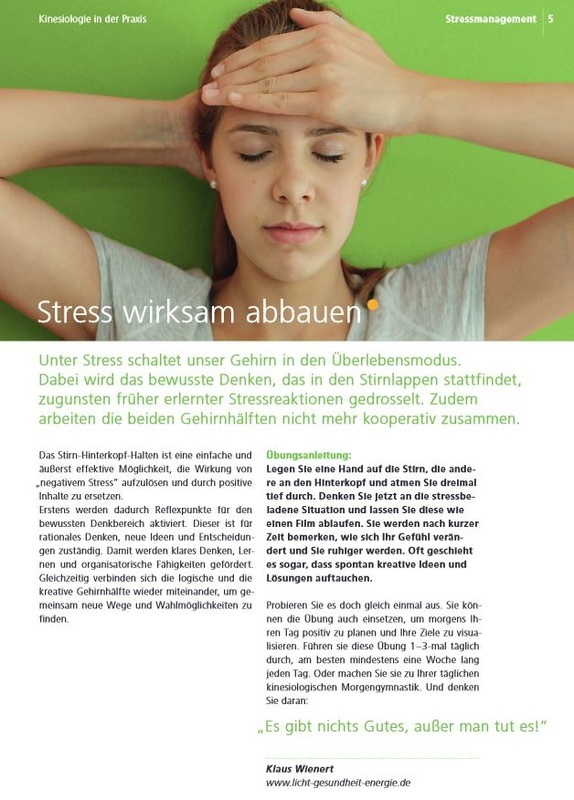 Kniesiologie in der Praxis