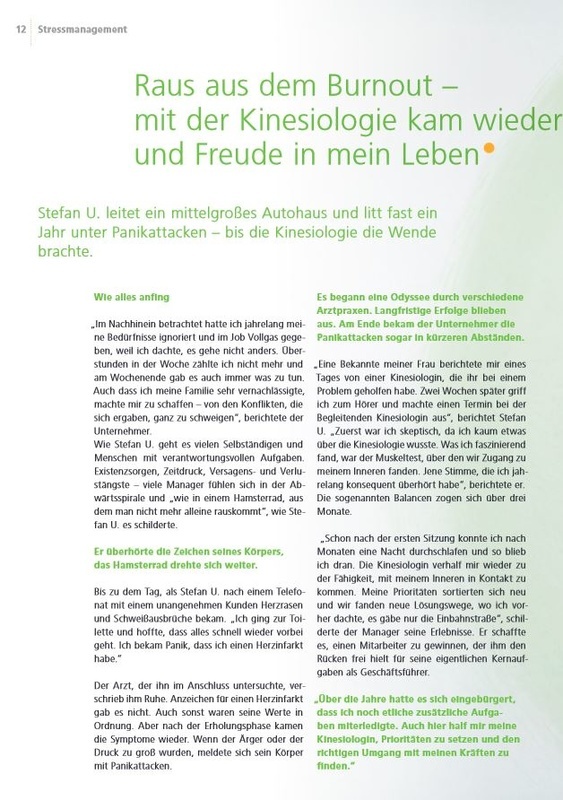Kniesiologie in der Praxis