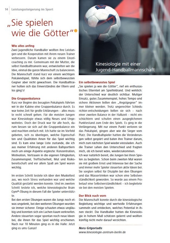 Kniesiologie in der Praxis